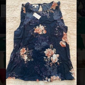 NWT Maurices Floral Tank Top!